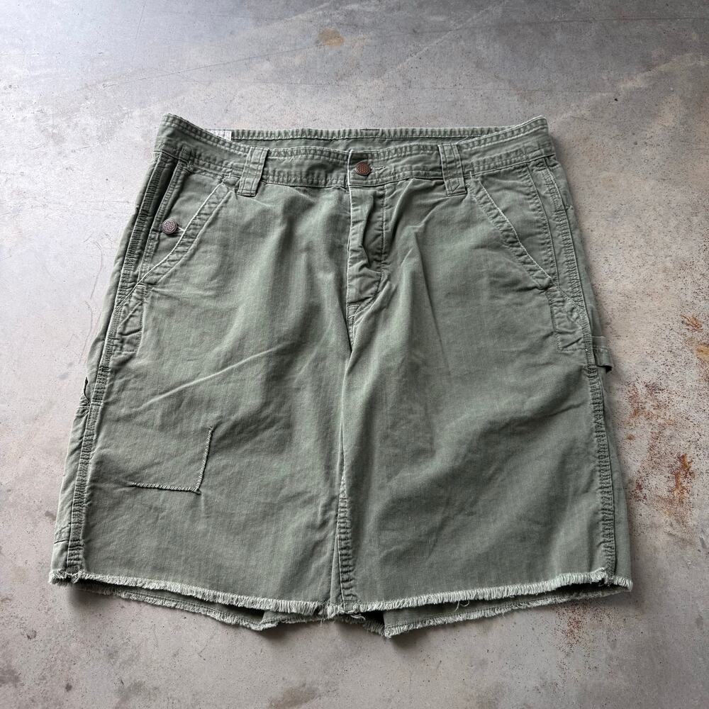 Vintage Polo Ralph Lauren Military HBT Style Carpenter Drill Shorts Size 34